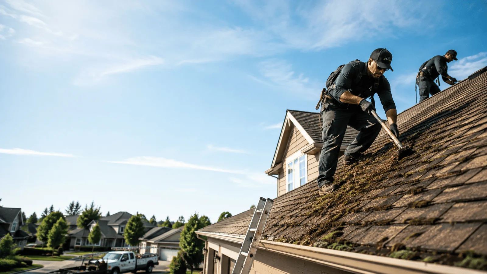 Roof Moss Removal in La Plata, MO near me